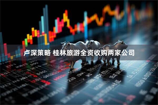 卢深策略 桂林旅游全资收购两家公司